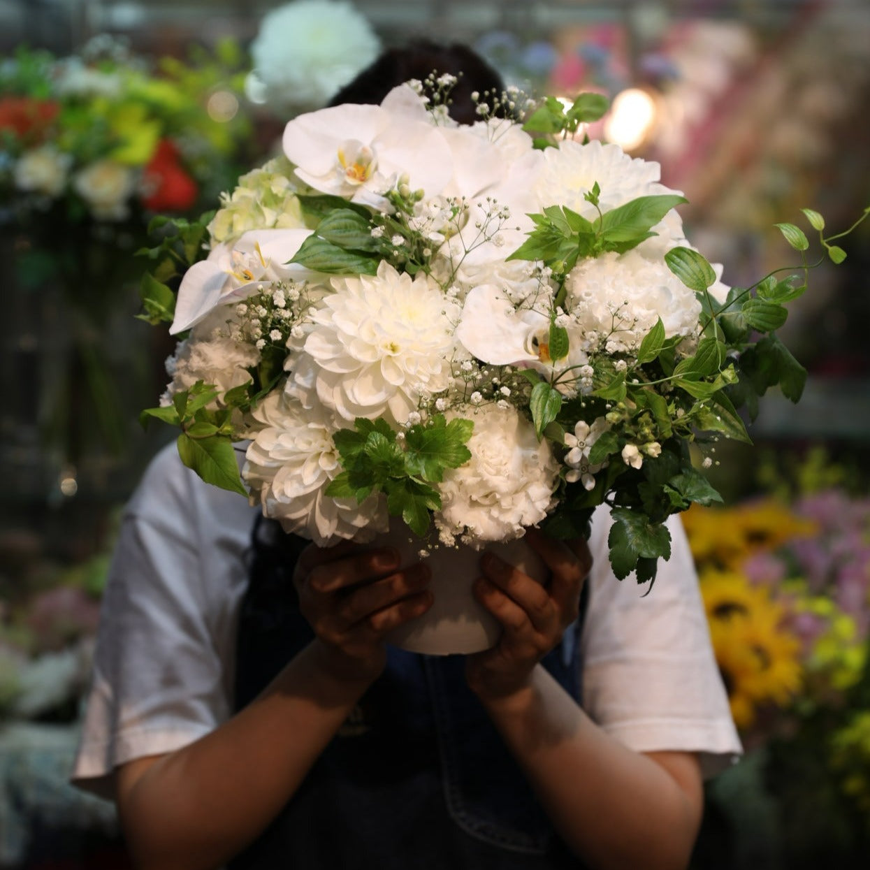 Bambinoにお任せ　供花 定番人気サイズ