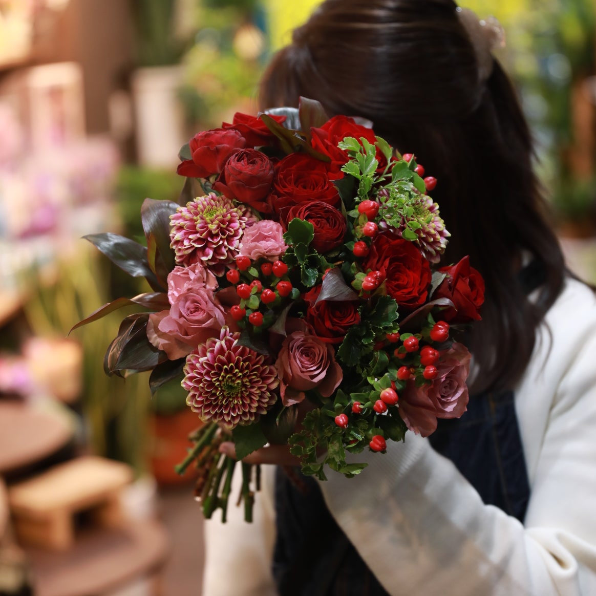バンビーノの季節感じるブーケ Mサイズ
