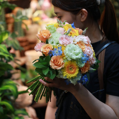 バンビーノの季節感じるブーケ Mサイズ