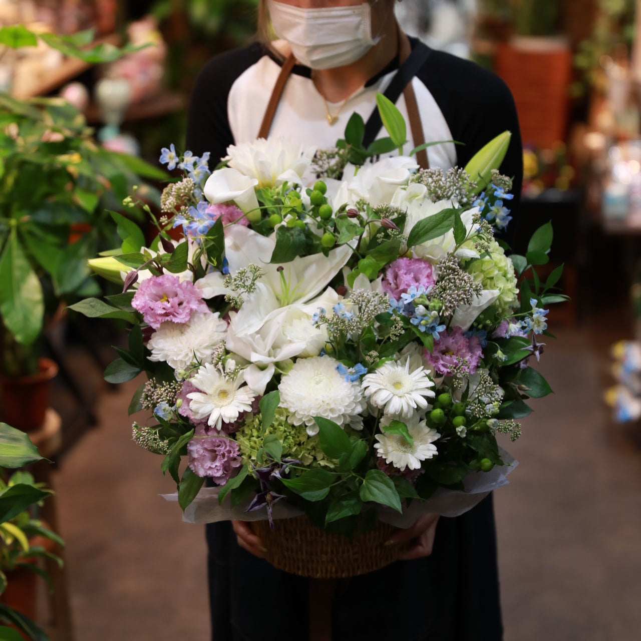 想いを届ける百合の供花 XLサイズ