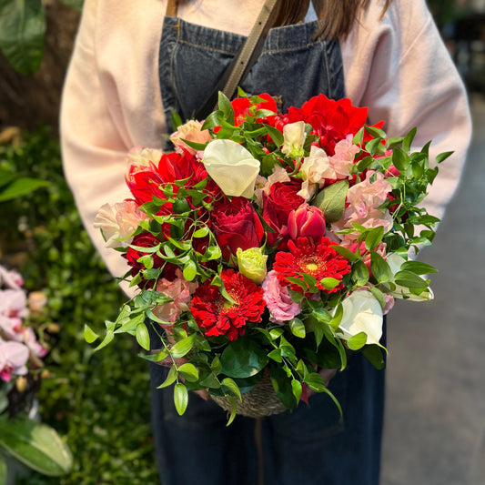 想いをしっかり届ける母の日アレンジメント(オーナー制作)5/5～5/10到着予定