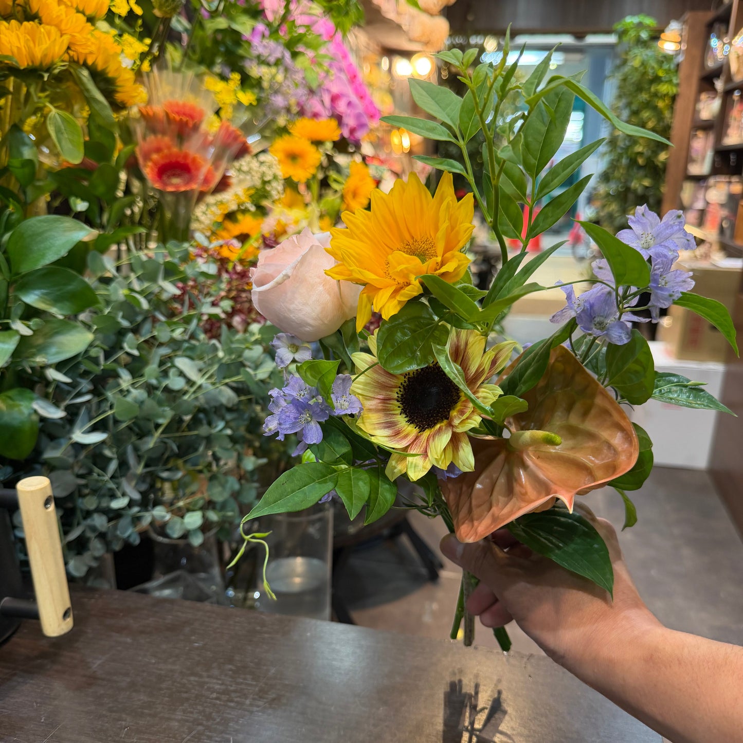 月1回プラン　季節のお花の定期便※季節のおまかせSサイズ