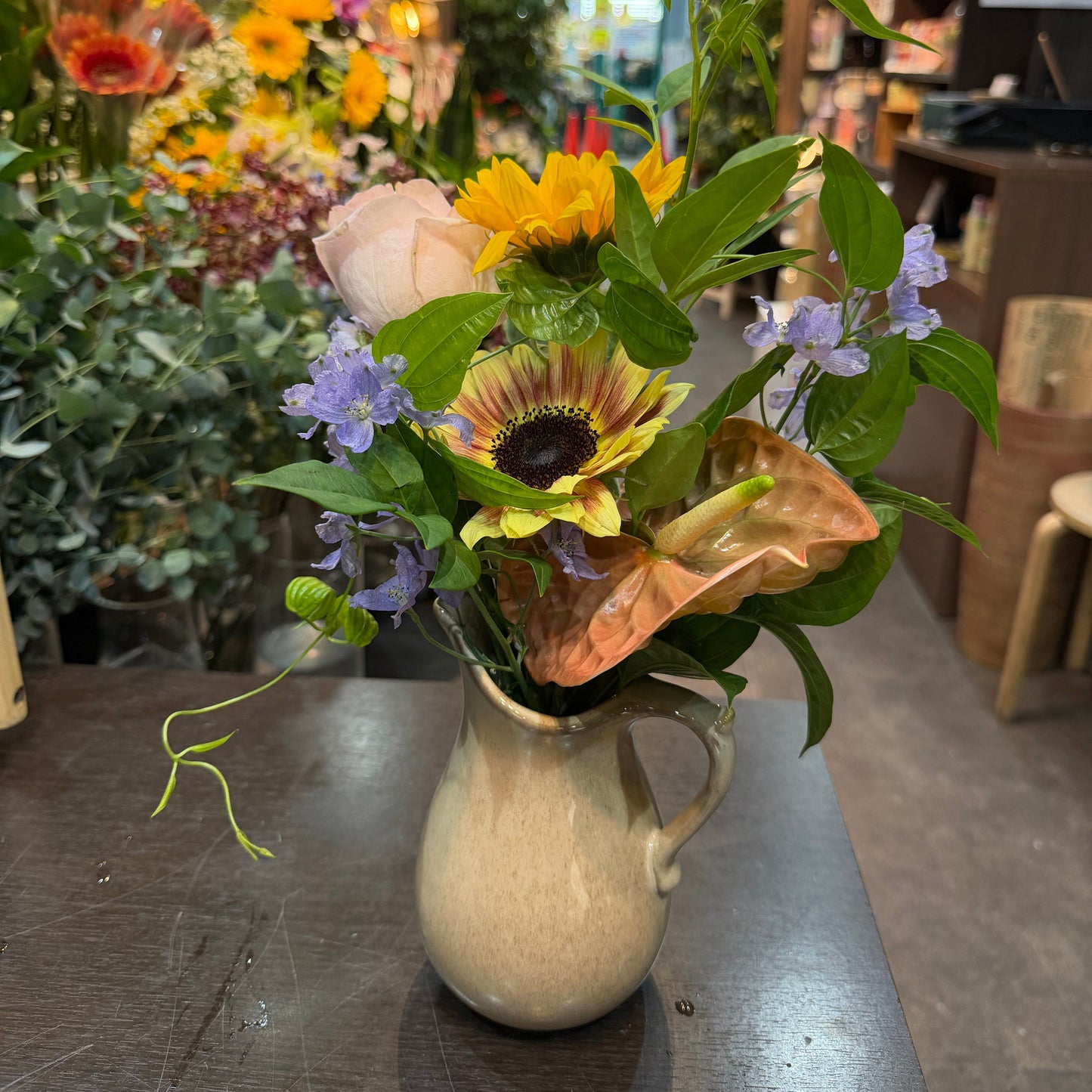 月1回プラン　季節のお花の定期便※季節のおまかせSサイズ