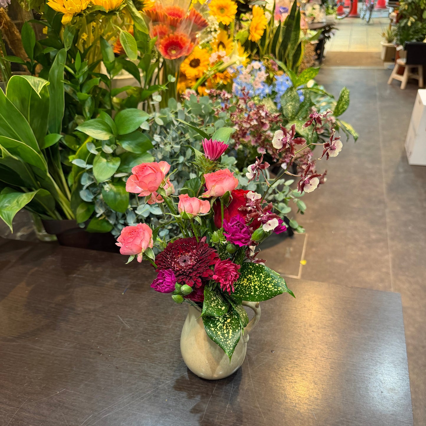 月1回プラン　季節のお花の定期便※季節のおまかせSサイズ