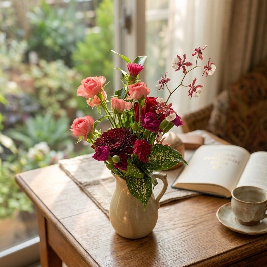 月1回プラン　季節のお花の定期便※季節のおまかせSサイズ