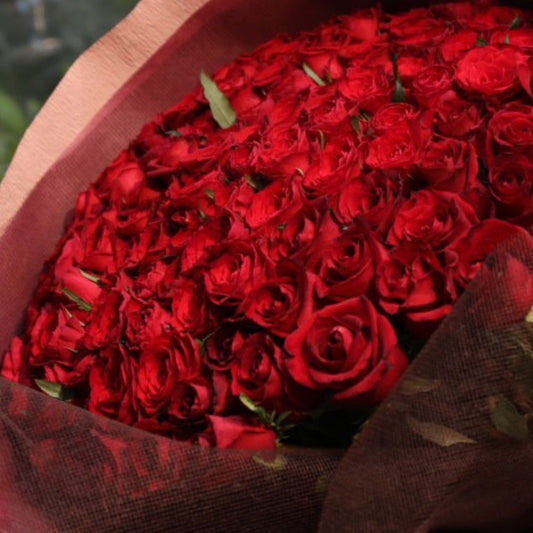 薔薇を使ったブーケ　※薔薇の日限定30束