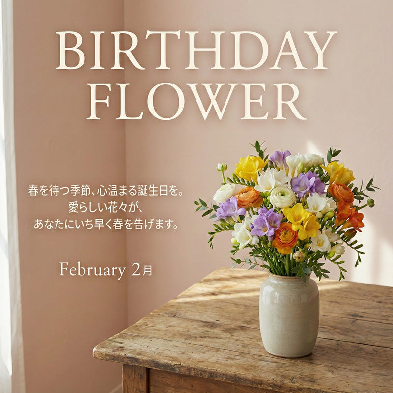 ２月の誕生日ギフト